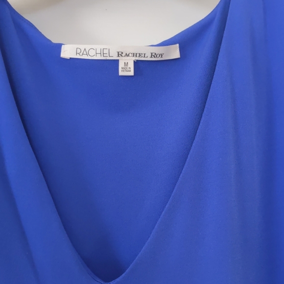 Rachel Roy Blue Sleeveless Dress New with Tags - Picture 2 of 4